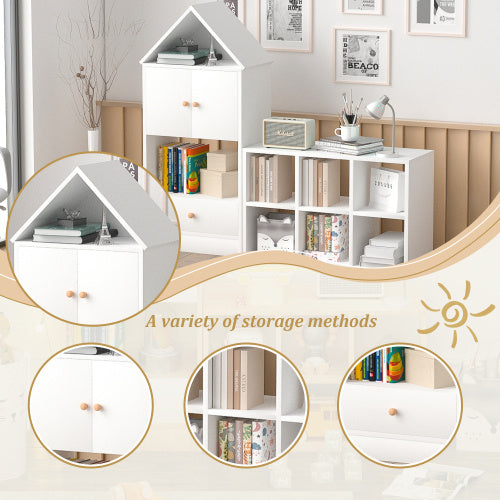 Multi Functional Children's Bookshelf - Enfance-Heureuse
