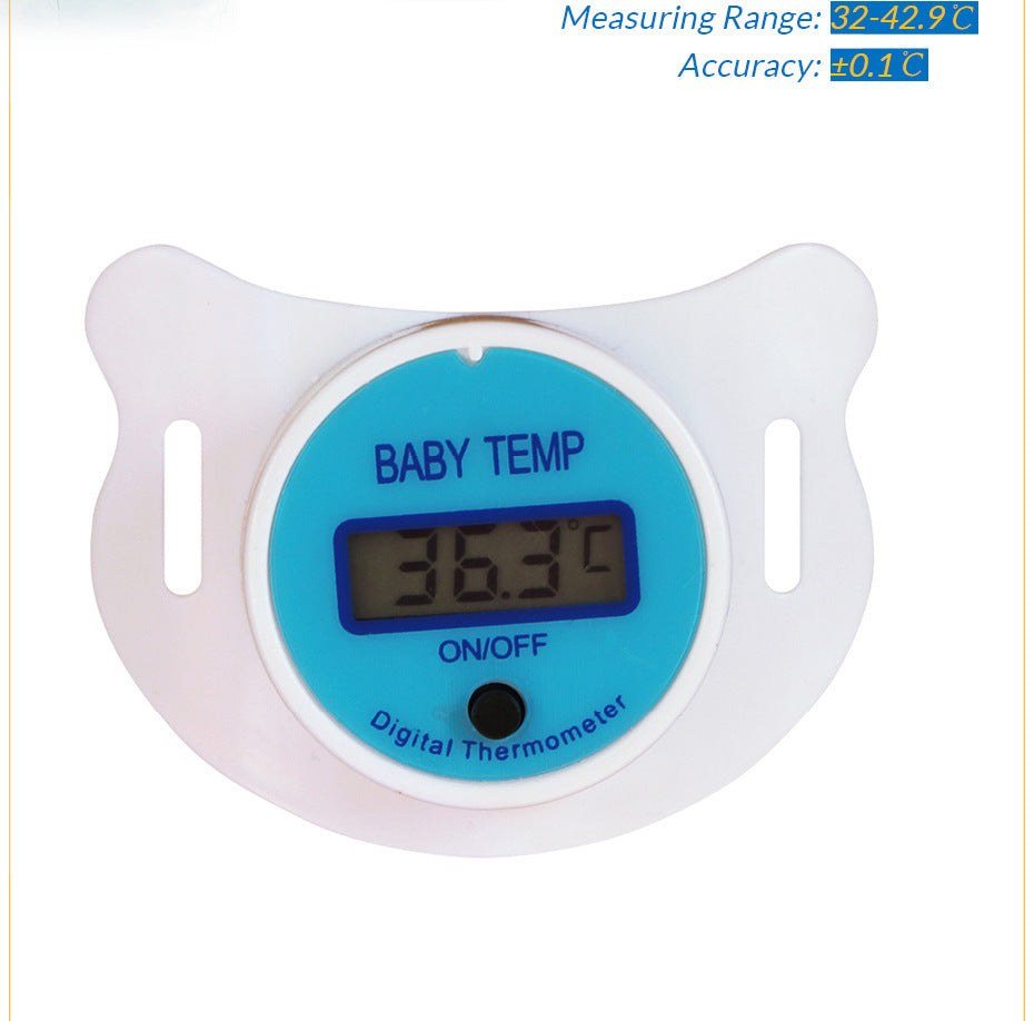 Baby pacifier digital thermometer - Enfance-Heureuse