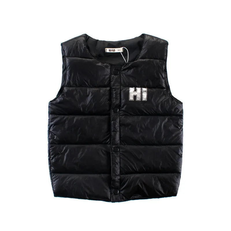 Down cotton vest - Enfance-Heureuse