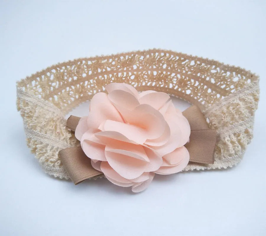 Bandeau dentelle bébé - Enfance-Heureuse