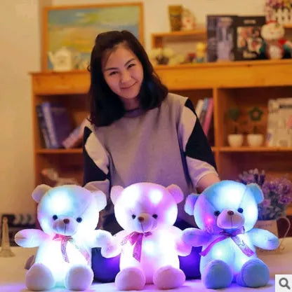 Lumineux ours en peluche pour enfants - Enfance-Heureuse
