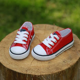 Canvas Shoes Non-slip Casual Shoes Student Parent-child Shoes New Baby Shoes White Shoes - Enfance-Heureuse