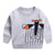 Automne et hiver pour enfants nouveau pull en coton Double couche - Enfance-Heureuse