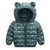 Children's cotton-padded jacket with thin ears down jacket - Enfance-Heureuse