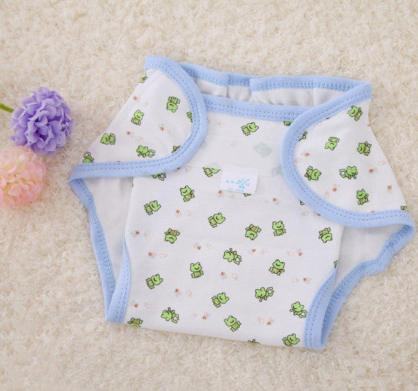 Cotton Cartoon Printed Cloth Diaper Washable Baby Diaper - Enfance-Heureuse