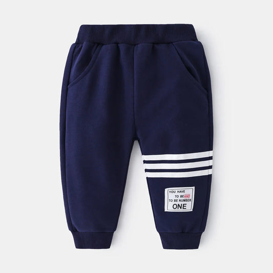 Boys' sweatpants autumn new Korean version - Enfance-Heureuse