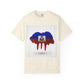 Haiti Flag Drip T-Shirt — Haitian Pride Graphic Tee