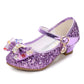 Girls princess leather shoes - Enfance-Heureuse