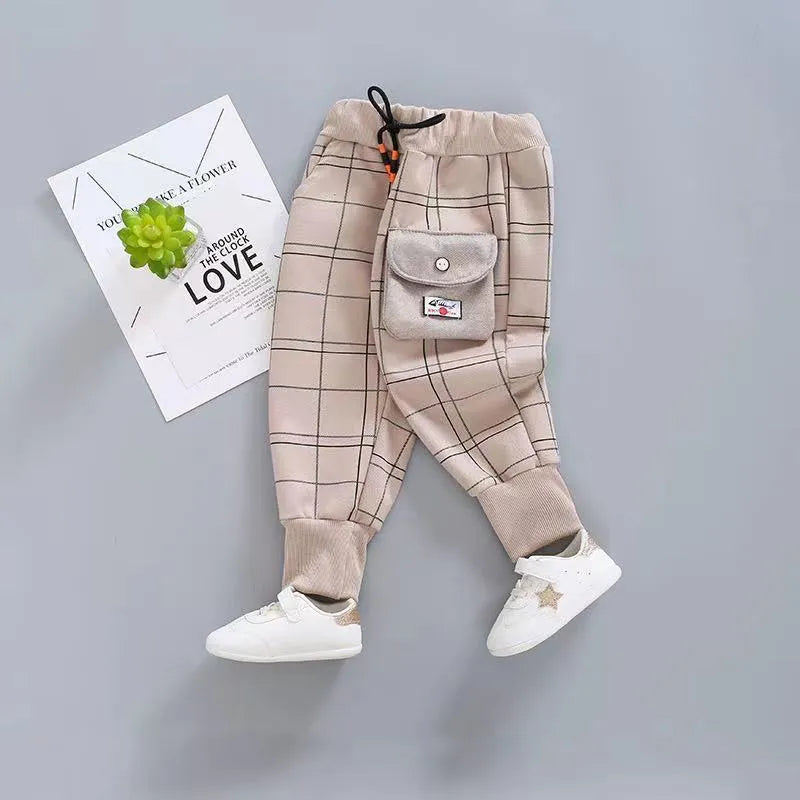 Children's Spring And Autumn Workwear Casual Sports Pants - Enfance-Heureuse