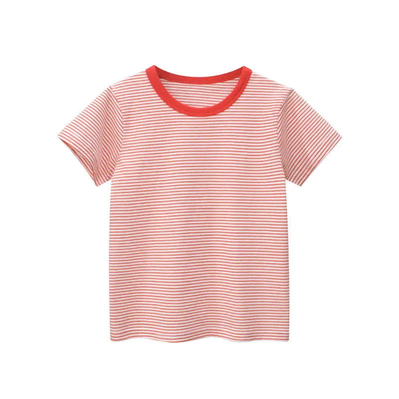 Striped Baby Clothes Bottoming Shirt - Enfance-Heureuse