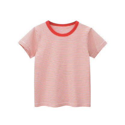 Striped Baby Clothes Bottoming Shirt - Enfance-Heureuse