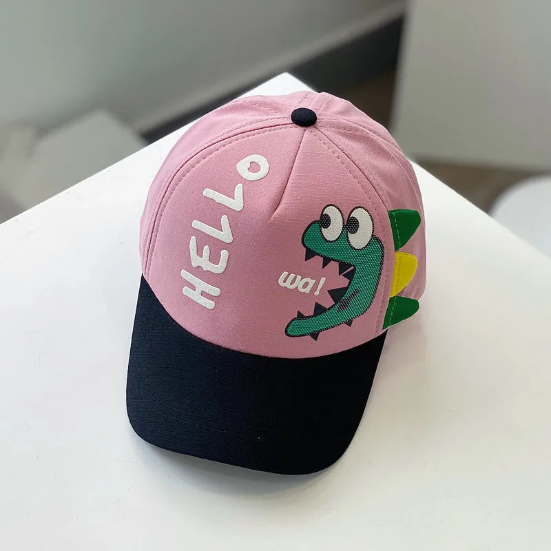 Enfants de Bande Dessinée de Couleur Assortie Casquette de Baseball - Enfance-Heureuse