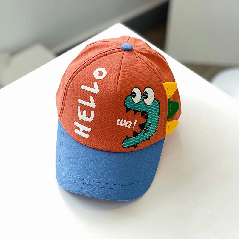 Enfants de Bande Dessinée de Couleur Assortie Casquette de Baseball - Enfance-Heureuse