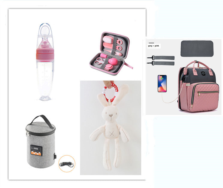 Baby nail clippers thermometer care set - Enfance-Heureuse