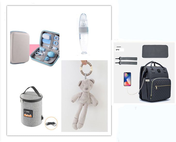 Baby nail clippers thermometer care set - Enfance-Heureuse