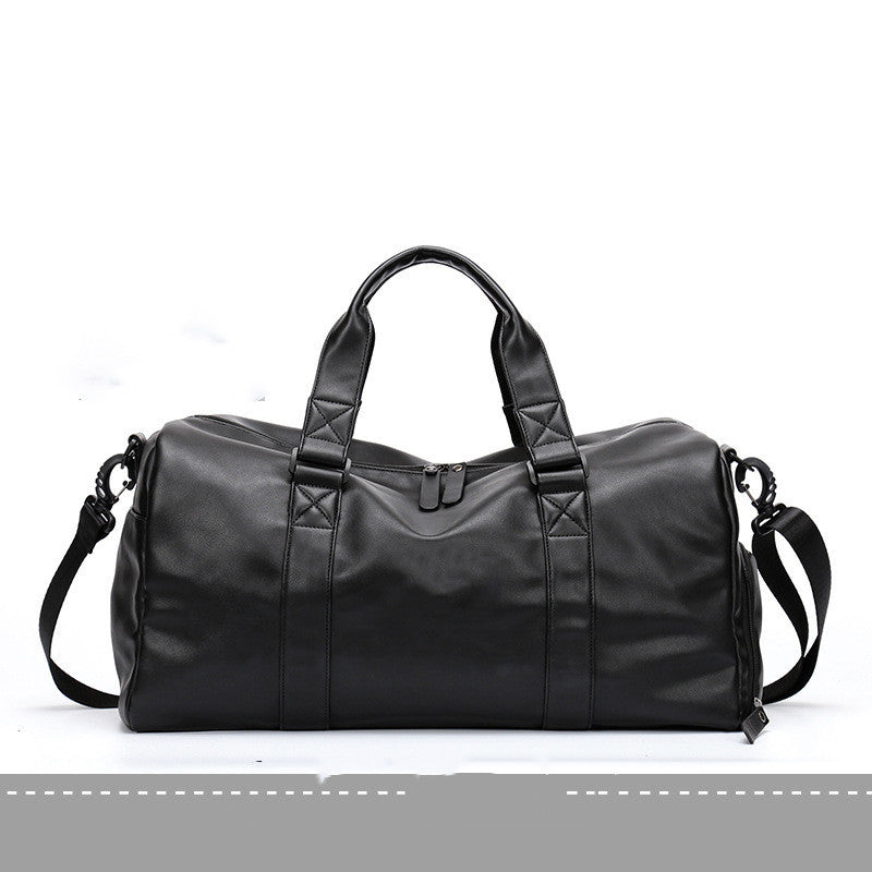 Large Capacity Sports Training Bag PU Waterproof Handbag Gym Bag - Enfance-Heureuse