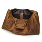 Top Layer Cowhide One-Shoulder Messenger Duffel Bag - Enfance-Heureuse