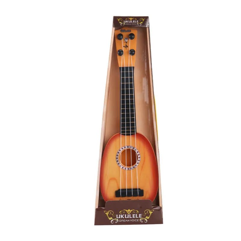 Rétro Guitare Jouets Enfants Intérêt de Formation Jouets Musicaux - Enfance-Heureuse