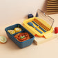 Office Worker Glass Lunch Box - Enfance-Heureuse