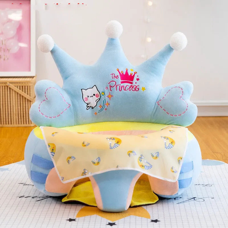 Bébé Canapé Soutien Housse de Siège Lavable Les Bambins Apprennent À S'asseoir En Peluche Chaise - Enfance-Heureuse