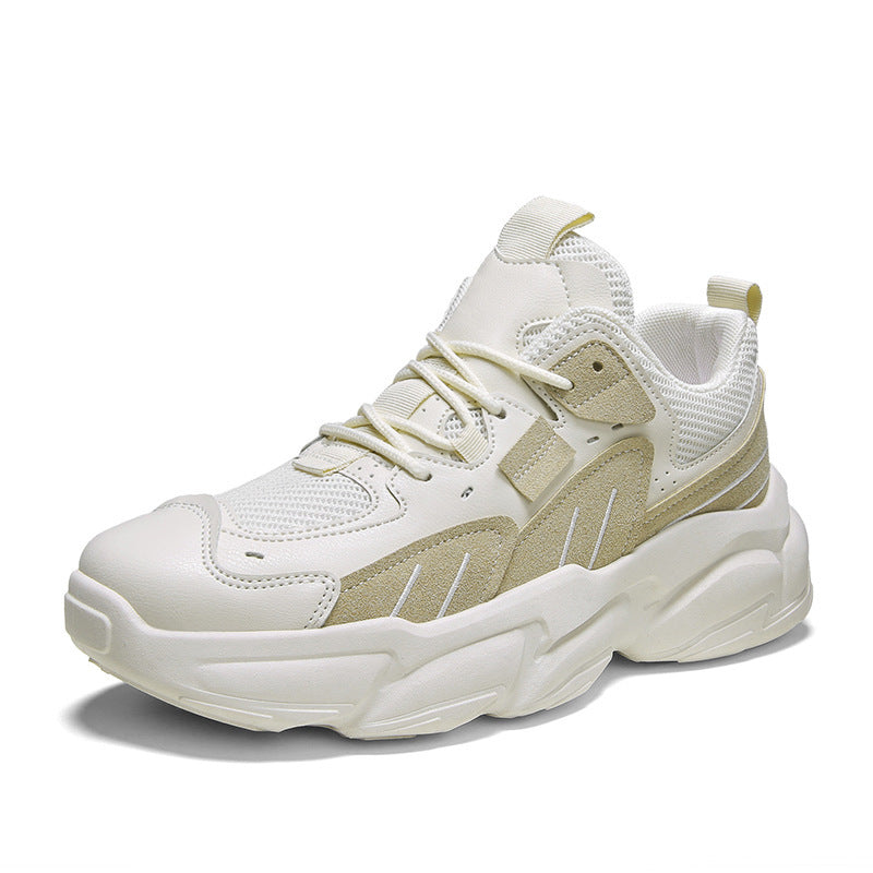 Spring And Summer New Mens Fashion Trend Casual Shoes Mesh Platform Sneakers - Enfance-Heureuse