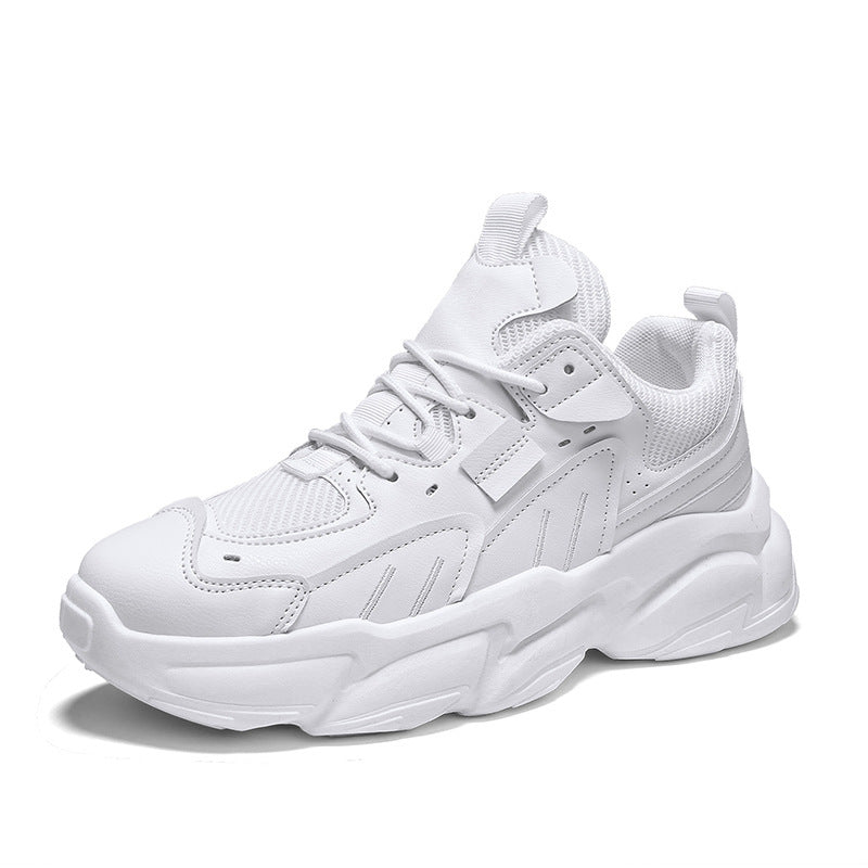 Spring And Summer New Mens Fashion Trend Casual Shoes Mesh Platform Sneakers - Enfance-Heureuse