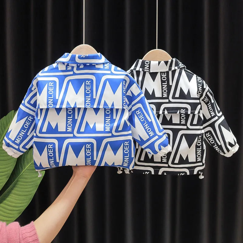 Garçons printemps nouvelle veste décontractée vêtements - Enfance-Heureuse