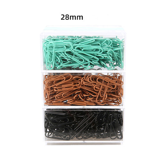 Office Supplies Colored Paper Clips - Enfance-Heureuse