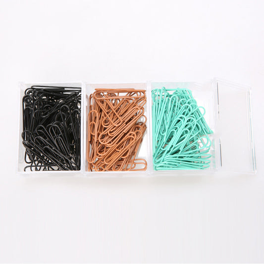 Office Supplies Colored Paper Clips - Enfance-Heureuse
