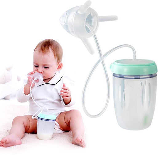 Feeding Bottle Kids Cup Children Training Silicone Sippy - Enfance-Heureuse