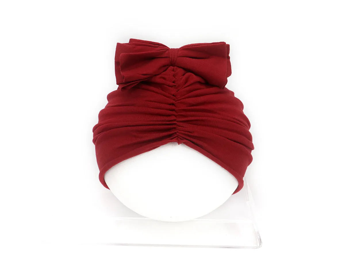 Mignon Bébé Chapeau Nouveau-Né Doux Bébé Fille Chapeau Turban Infantile Bébé enfant Capuchon Bonnet Headwraps - Enfance-Heureuse