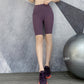 Movement Middle Pants Five Points Fitness Pants Peach Hip Lift Elasticity Tight Yoga Quick Dry High Waist Run Shorts