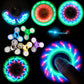 Luminous LED Light Fidget Spinner Hand Top Spinners Glow in Dark Light - Enfance-Heureuse