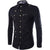 Brand Men Shirt Fashion Design Mens Slim Fit Cotton Dress Shirt Stylish Long Sleeve Shirts Chemise Homme Camisa Masculina - Enfance-Heureuse