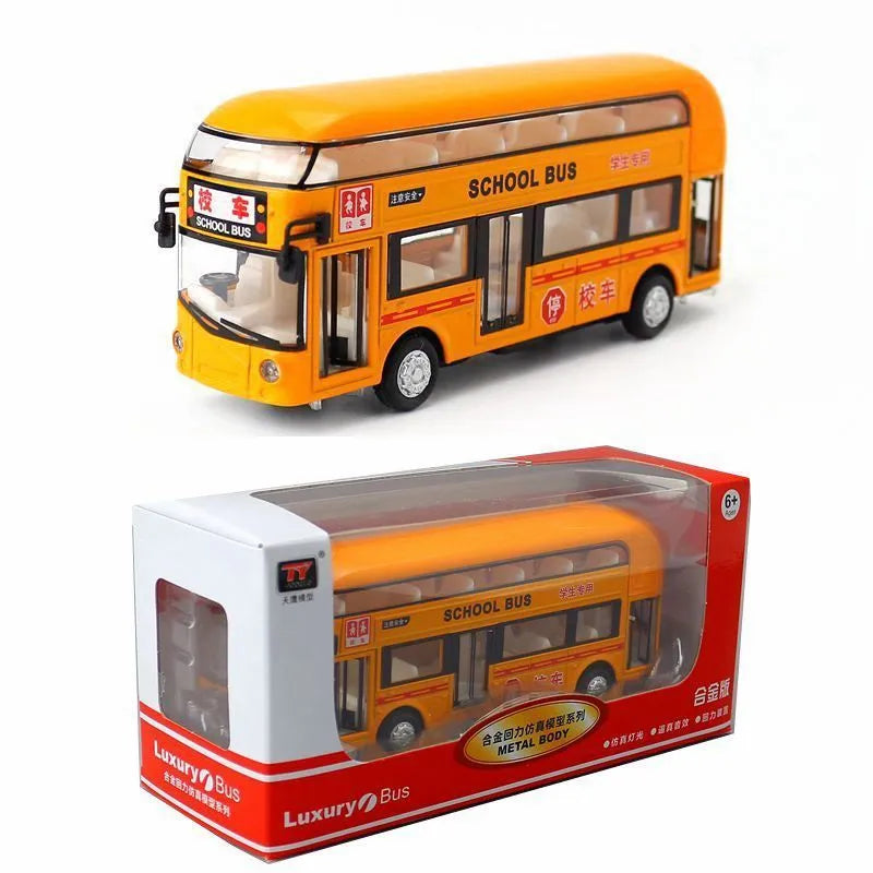 School Bus School Bus Children's Toy Model - Enfance-Heureuse