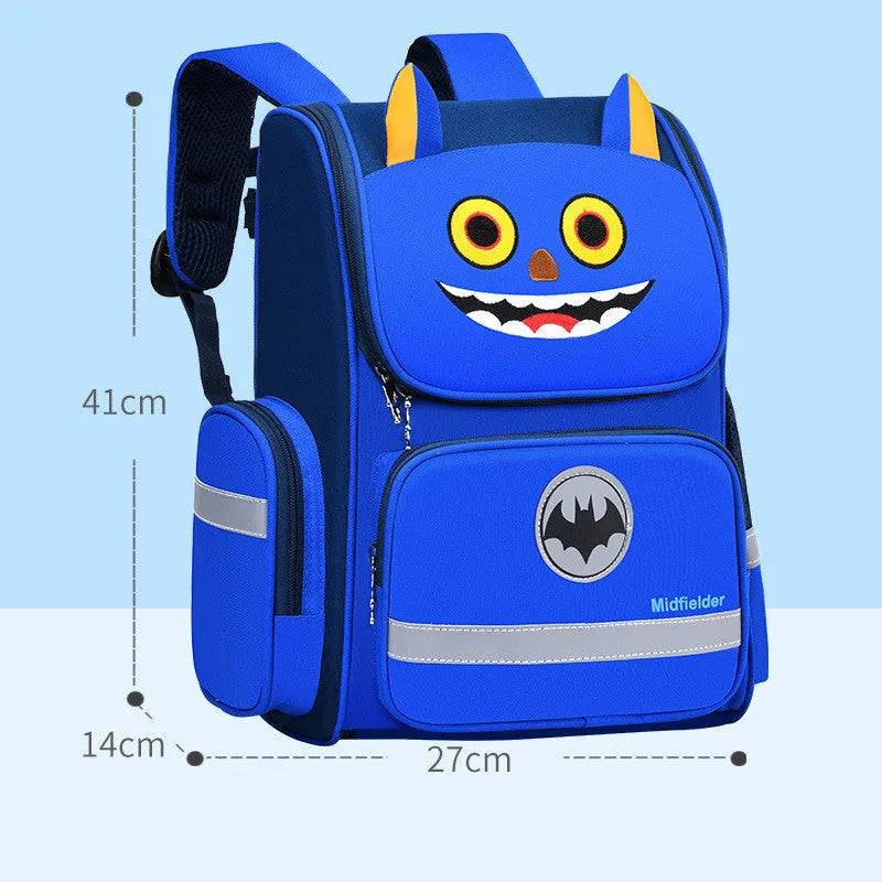 Childrens School Bags Primary School Students Grades 1 to 6 Printing - Enfance-Heureuse