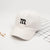 Baseball Cap Boy Letter M Embroidered Children's Cotton Spring and Autumn Hat Cap - Enfance-Heureuse