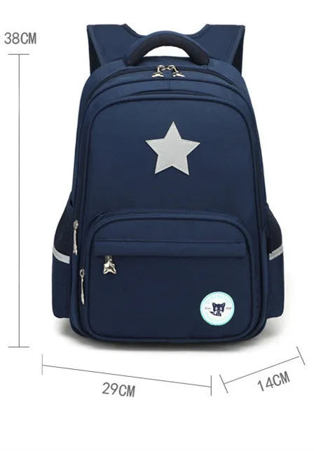 Sept Étoiles Renard École Primaire Garçons et Filles Enfants de L'école Sacs Grade Seize Sac D'école Sac À Dos Personnalisé Imprimé Logo - Enfance-Heureuse
