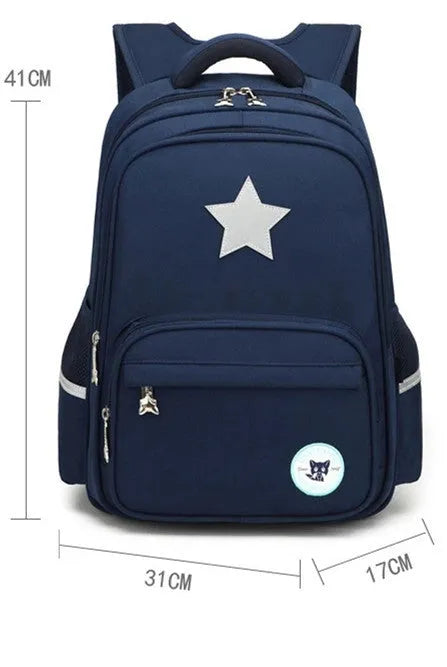 Sept Étoiles Renard École Primaire Garçons et Filles Enfants de L'école Sacs Grade Seize Sac D'école Sac À Dos Personnalisé Imprimé Logo - Enfance-Heureuse