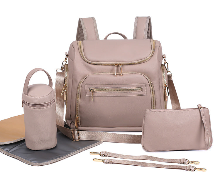 Mommy Bag Backpack Large Capacity Waterproof Mother And Baby Bag - Enfance-Heureuse