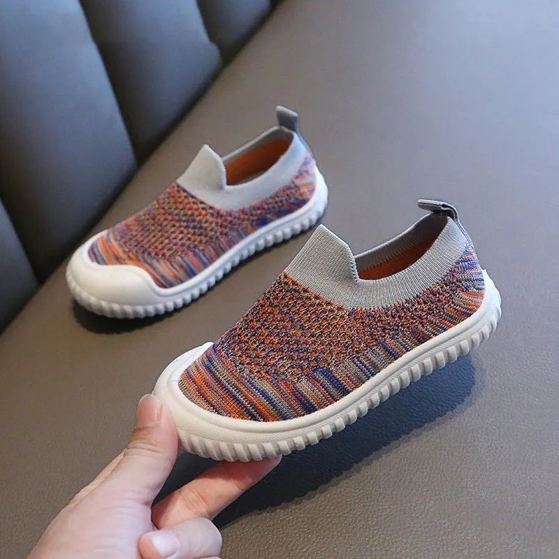 Enfants Chaussures D'intérieur Maternelle Filles Garçons Bébé Chaussures à Semelle Souple - Enfance-Heureuse