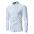 Royal Blue Wedding Tuxedo Shirt Men Brand Fashion Slim Fit Long Sleeve Mens Dress Shirts Business Casual Chemise Homme - Enfance-Heureuse