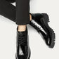 Leather Martin Boots Thick-soled British High-top Increase Leather Shoes - Enfance-Heureuse