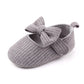 Bowknot De Laine Tricot Bébé Chaussures Mocassins Princesse Chaussures Bébé Chaussures - Enfance-Heureuse