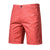 Men's Casual Solid Color Slim Fit Straight Shorts - Enfance-Heureuse