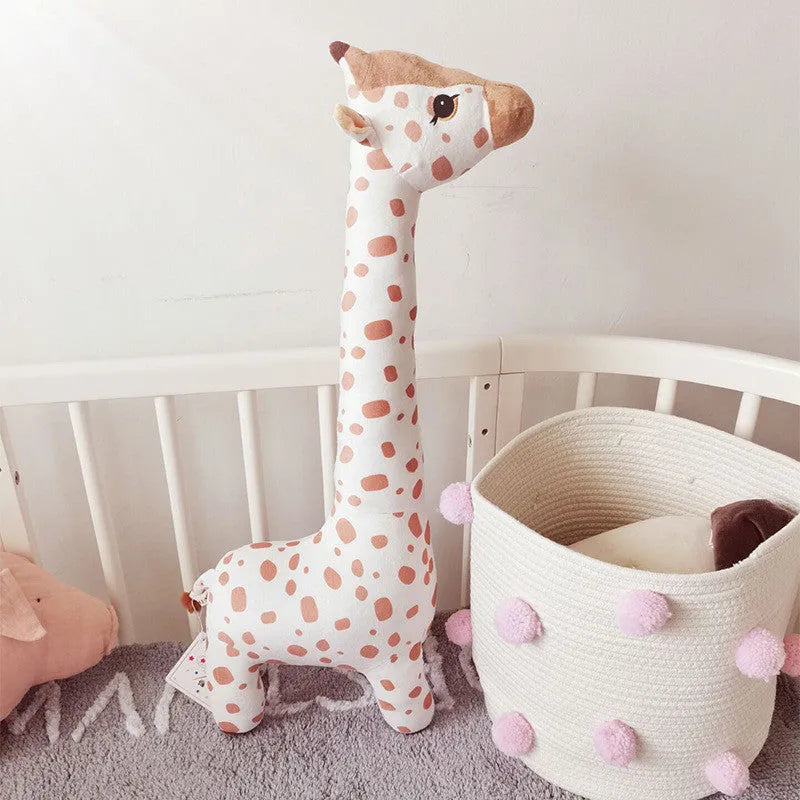 Creative Children Cartoon Giraffe Comforting Plush Toys - Enfance-Heureuse