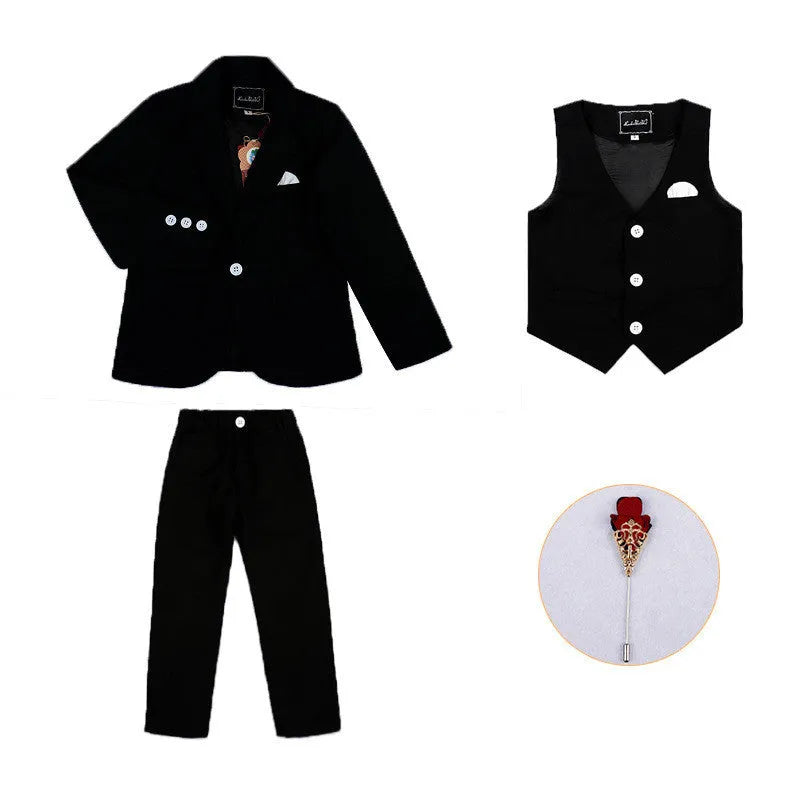 Vêtements pour enfants, Garçon Petit Costume, Enfants Fleur Fille Robe - Enfance-Heureuse