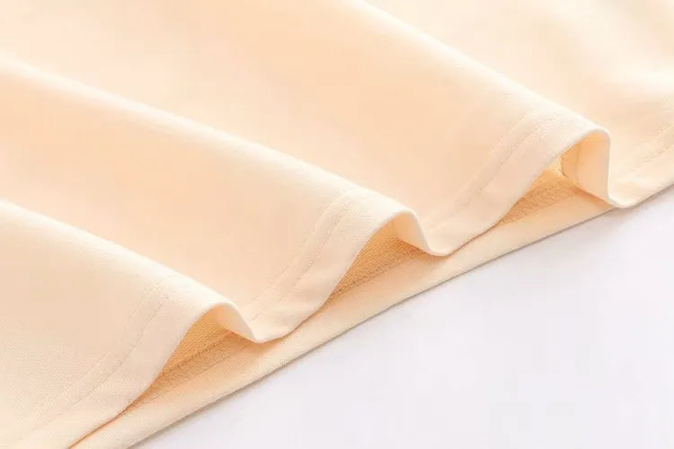 Dinosaur Print Color-Block Five-Point Sleeves - Enfance-Heureuse