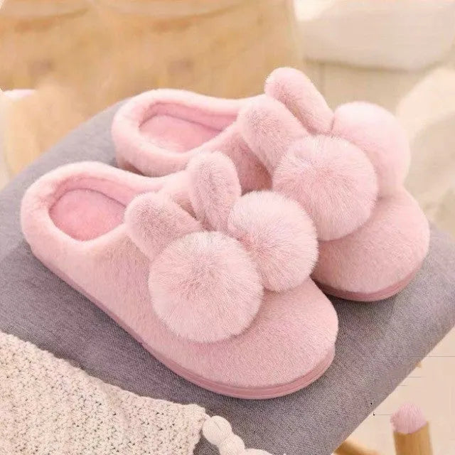 Cuhk Pantoufles Dhiver En Coton Pour Enfants, Pour Et Filles, Une Famille De Trois Parents, En Peluche, Chaussures Chaudes