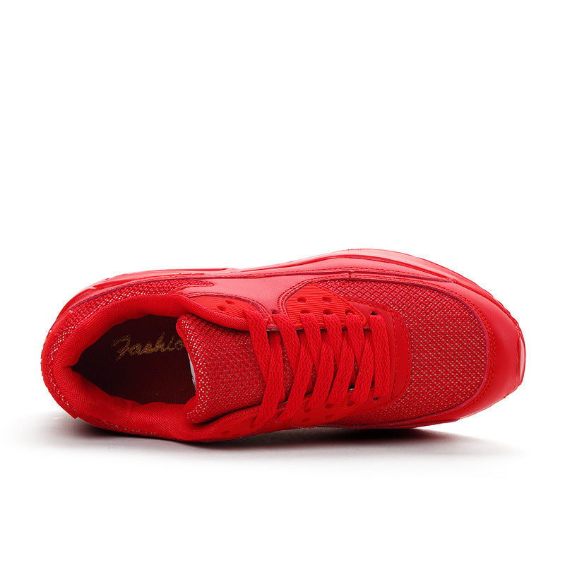 Running Shoes Korean Style Increased Thick-soled Lightweight Women's Sports Shoes - Enfance-Heureuse